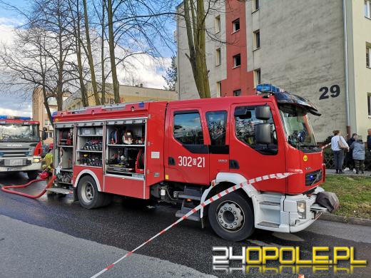 Tragiczny pożar przy ulicy Dambonia. Jedna osoba nie żyje 