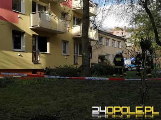Tragiczny pożar przy ulicy Dambonia. Jedna osoba nie żyje 