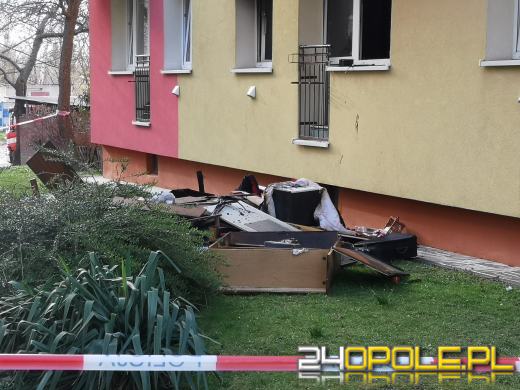 Tragiczny pożar przy ulicy Dambonia. Jedna osoba nie żyje 