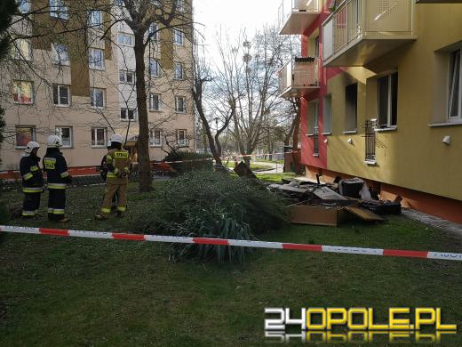 Tragiczny pożar przy ulicy Dambonia. Jedna osoba nie żyje 