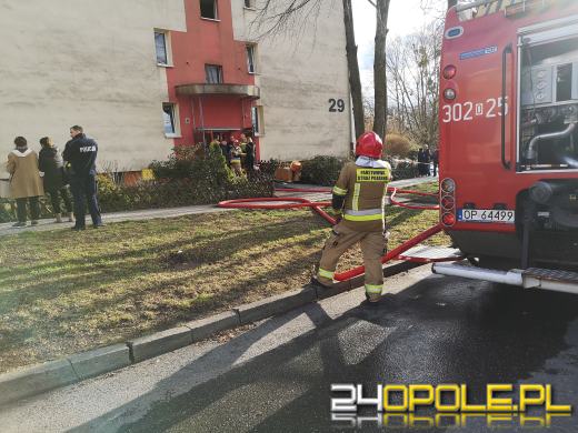 Tragiczny pożar przy ulicy Dambonia. Jedna osoba nie żyje 