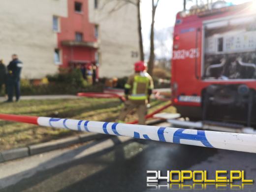 Tragiczny pożar przy ulicy Dambonia. Jedna osoba nie żyje 