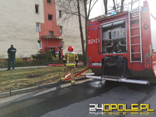 Tragiczny pożar przy ulicy Dambonia. Jedna osoba nie żyje 
