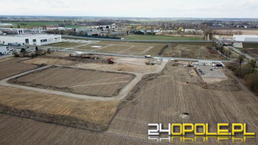 Ruszyły prace na placu budowy stadionu Opolskiego
