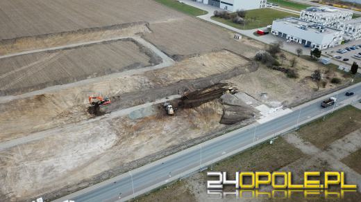 Ruszyły prace na placu budowy stadionu Opolskiego