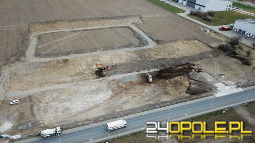 Ruszyły prace na placu budowy stadionu Opolskiego