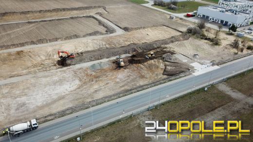 Ruszyły prace na placu budowy stadionu Opolskiego