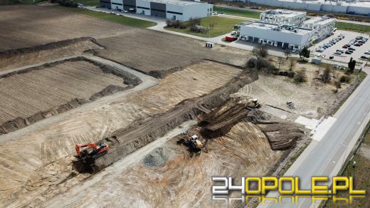 Ruszyły prace na placu budowy stadionu Opolskiego