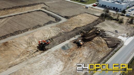 Ruszyły prace na placu budowy stadionu Opolskiego