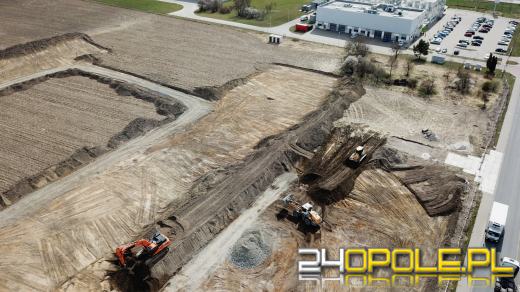 Ruszyły prace na placu budowy stadionu Opolskiego