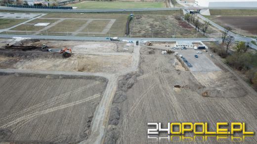 Ruszyły prace na placu budowy stadionu Opolskiego