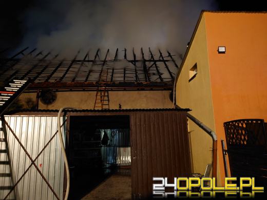Pożar gospodarstwa w Warmątowicach