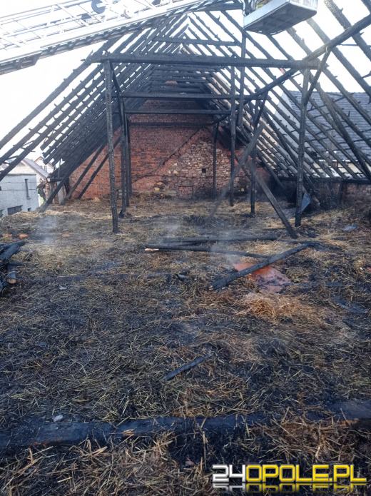 Pożar gospodarstwa w Warmątowicach