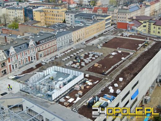 Trwają prace wykończeniowe w centrum przesiadkowym Opole Główne