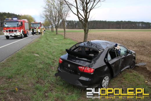 Wypadek w Izbicku. Lądował śmigłowiec LPR