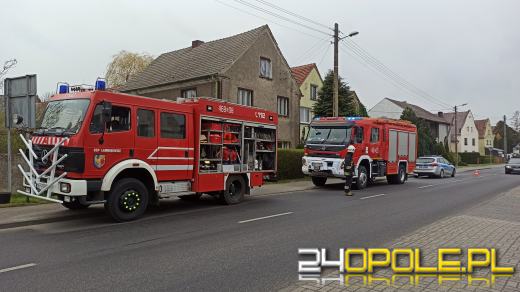 Pożar przewodu kominowego w Łambinowicach
