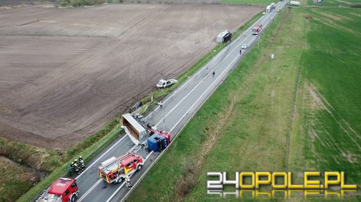 Obwodnica Opola po wypadku będzie długo nieprzejezdna. Policja wyznaczyła objazdy