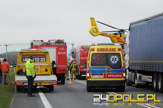 Obwodnica Opola po wypadku będzie długo nieprzejezdna. Policja wyznaczyła objazdy