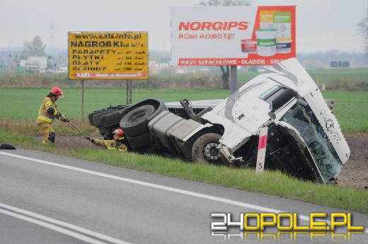 Obwodnica Opola po wypadku będzie długo nieprzejezdna. Policja wyznaczyła objazdy
