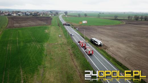 Obwodnica Opola po wypadku będzie długo nieprzejezdna. Policja wyznaczyła objazdy