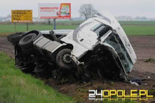 Obwodnica Opola po wypadku będzie długo nieprzejezdna. Policja wyznaczyła objazdy