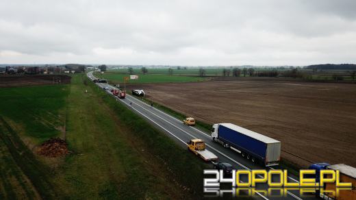 Obwodnica Opola po wypadku będzie długo nieprzejezdna. Policja wyznaczyła objazdy