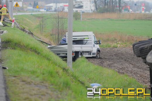 Obwodnica Opola po wypadku będzie długo nieprzejezdna. Policja wyznaczyła objazdy