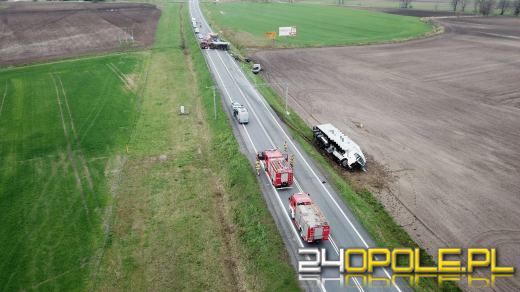 Obwodnica Opola po wypadku będzie długo nieprzejezdna. Policja wyznaczyła objazdy