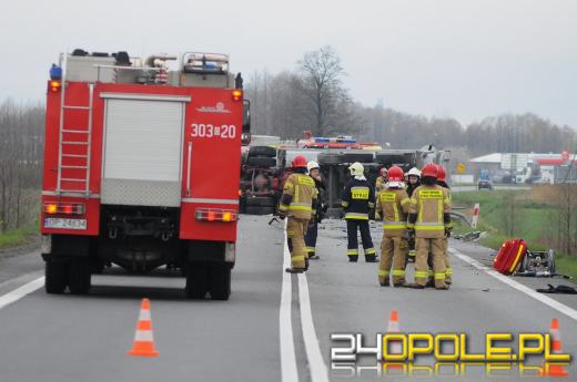 Obwodnica Opola po wypadku będzie długo nieprzejezdna. Policja wyznaczyła objazdy