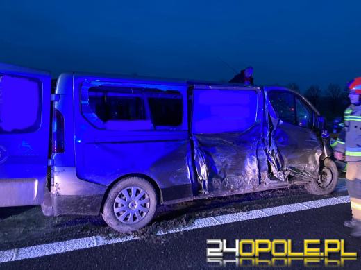 Wypadek na opolskim odcinku A4. Zderzyły się trzy pojazdy