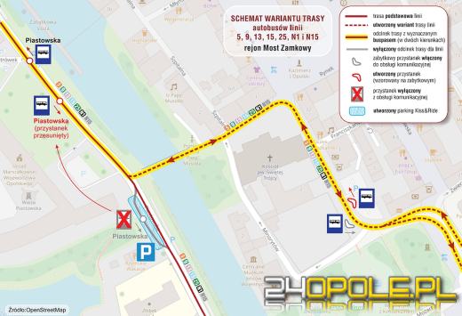 Jest pomysł na poszerzenie Mostu Zamkowego. Pojadą nim autobusy MZK