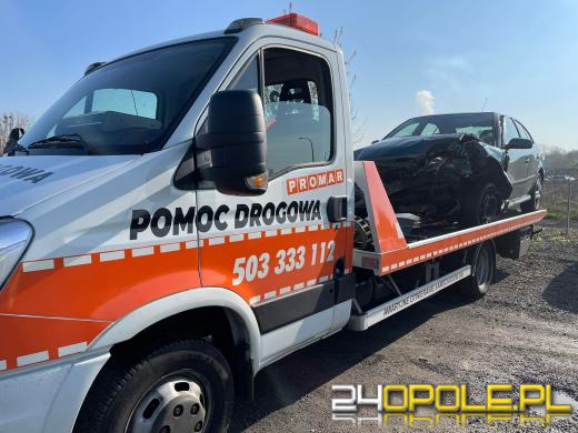 33-latka wjechała na skrzyżowanie na czerwonym świetle. Doszło do wypadku