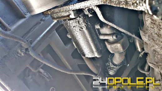 Kontrolerzy WITD zatrzymali pojazd z niebezpieczną usterką