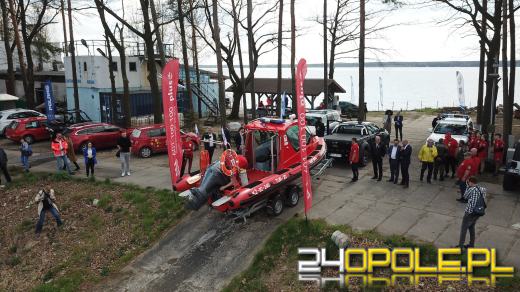 WOPR w Turawie zwodowało nowiutką łódź