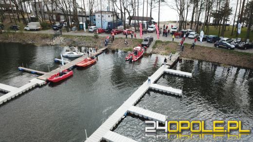 WOPR w Turawie zwodowało nowiutką łódź