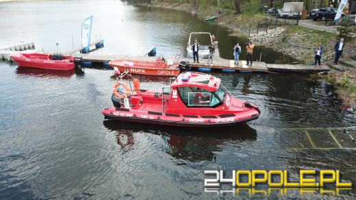 WOPR w Turawie zwodowało nowiutką łódź
