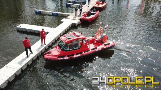 WOPR w Turawie zwodowało nowiutką łódź