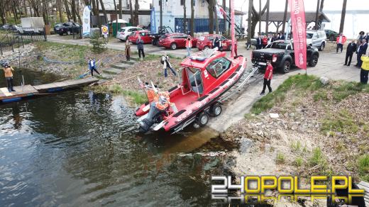 WOPR w Turawie zwodowało nowiutką łódź