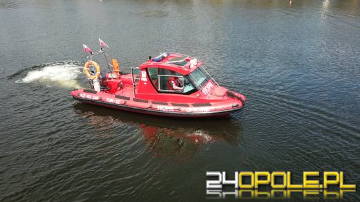 WOPR w Turawie zwodowało nowiutką łódź