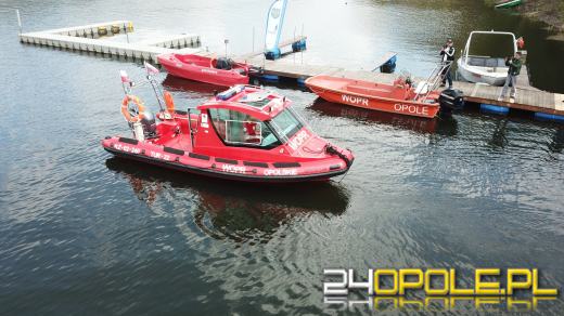 WOPR w Turawie zwodowało nowiutką łódź