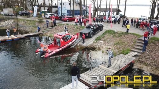 WOPR w Turawie zwodowało nowiutką łódź