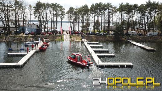 WOPR w Turawie zwodowało nowiutką łódź