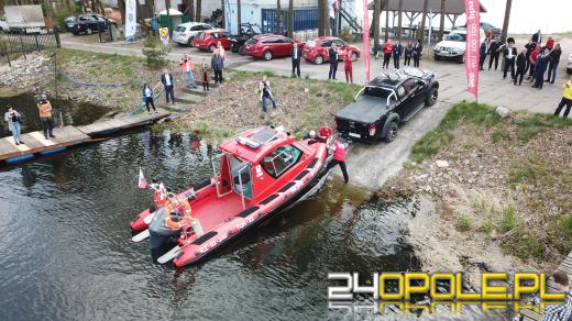 WOPR w Turawie zwodowało nowiutką łódź