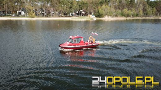 WOPR w Turawie zwodowało nowiutką łódź
