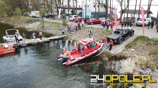 WOPR w Turawie zwodowało nowiutką łódź