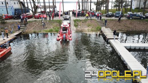 WOPR w Turawie zwodowało nowiutką łódź