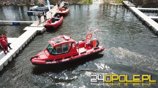 WOPR w Turawie zwodowało nowiutką łódź