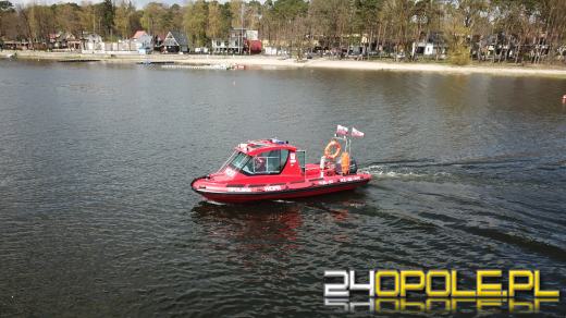 WOPR w Turawie zwodowało nowiutką łódź