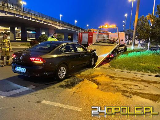 Wymuszenie pierwszeństwa przyczyną kolizji na rondzie w Opolu