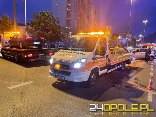 Wymuszenie pierwszeństwa przyczyną kolizji na rondzie w Opolu